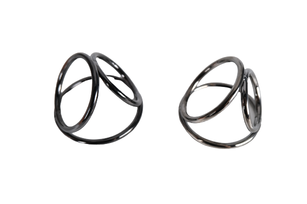CHROME TRIPLE COCK RING
