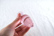 Pink Glass Crystal Anal Butt Plug