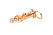 Crystal Glass Spiral Dildo Anal Plug