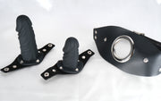 Lockable Detachable Dildo Mouth Gag