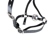 Steel Ball Gags Harness Lockable