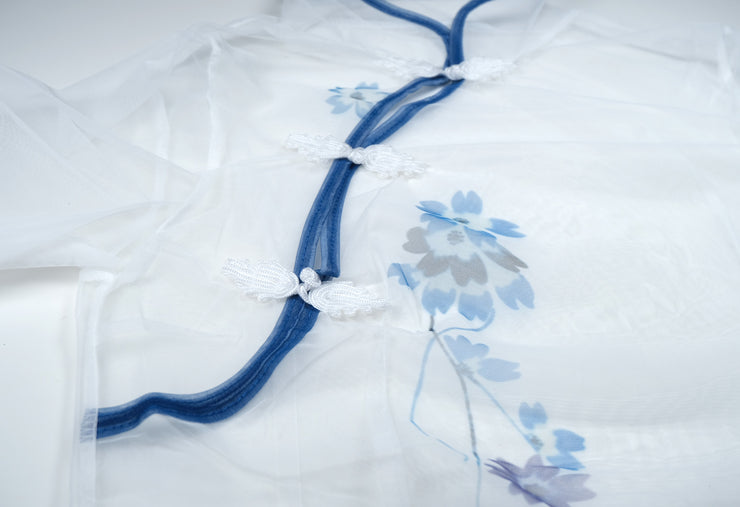 See-Through Lace Cheongsam Lingerie