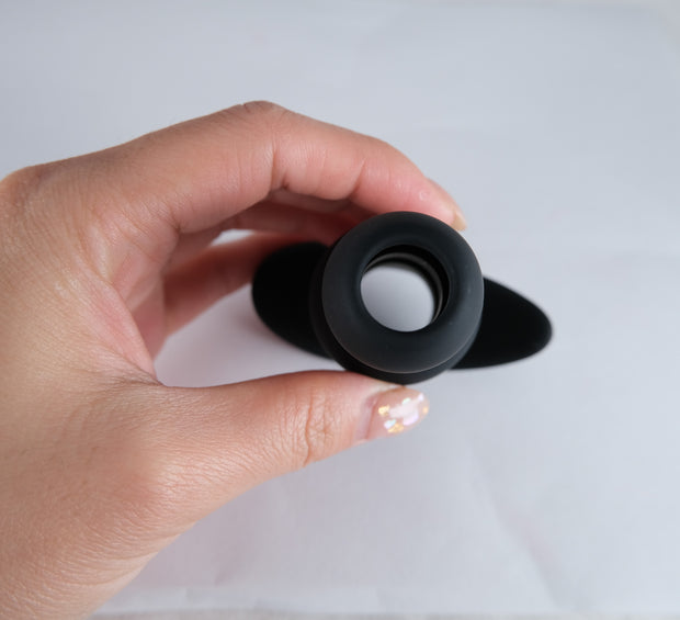 Silicone Hollow Butt Plug Anal Plug Massager Dildo