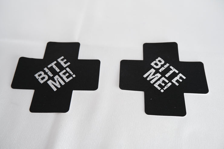 Letter Nipple Stickers