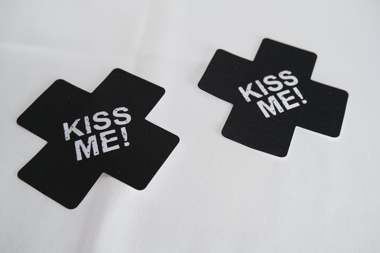 Letter Nipple Stickers