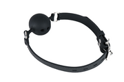 Black Silicone Ball Mouth Gag
