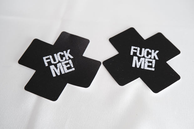 Letter Nipple Stickers