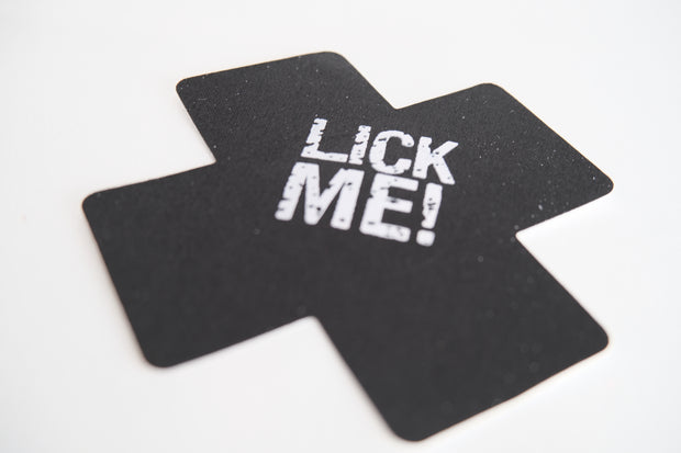 Letter Nipple Stickers