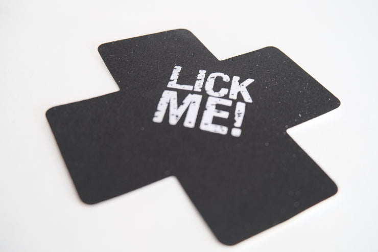 Letter Nipple Stickers