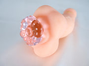 Pink Plum Blossom Anal Plug