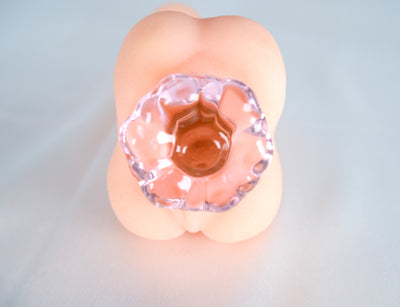 Pink Plum Blossom Anal Plug