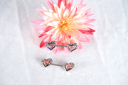 Heart Nipple Rings With Diamond