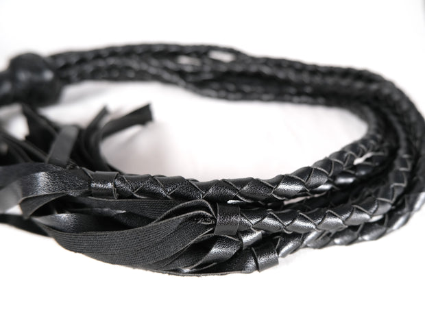 Leather Flogger Whip