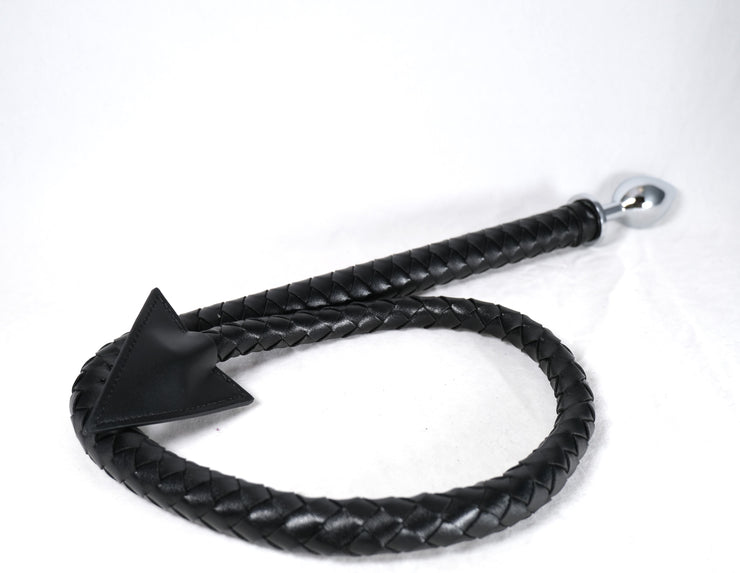 Butt Plug With Demon Tail Whip LoveOrigin Butt Plug With Demon Tail Whip LoveOrigin