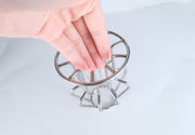 Giant Stainless Steel Hollow Anal Plug/ Spreader