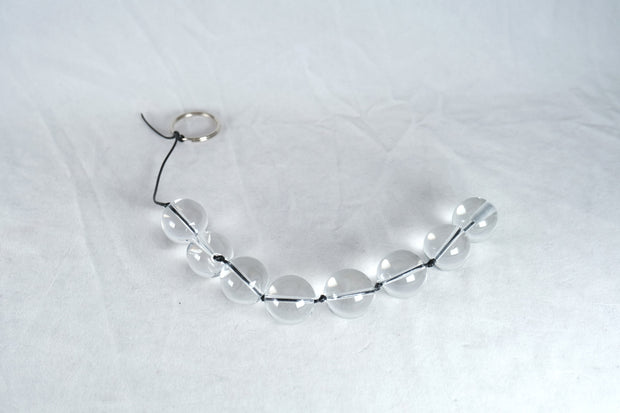 Crystal Transparent Glass G-spot Anal Beads