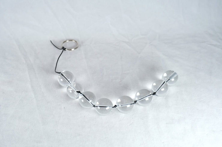 Crystal Transparent Glass G-spot Anal Beads