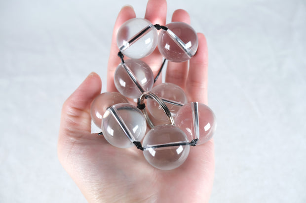 Crystal Transparent Glass G-spot Anal Beads