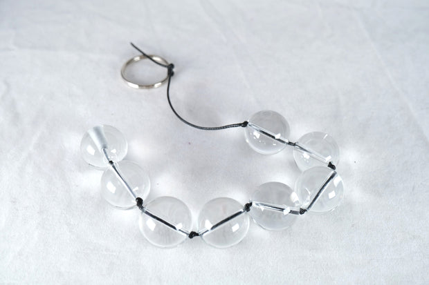 Crystal Transparent Glass G-spot Anal Beads