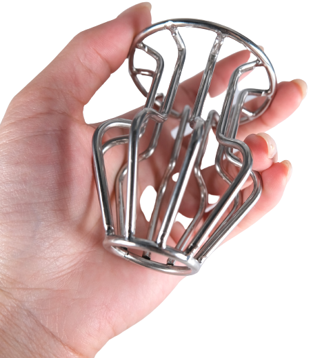 Giant Stainless Steel Hollow Anal Plug/ Spreader