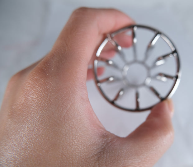 Giant Stainless Steel Hollow Anal Plug/ Spreader