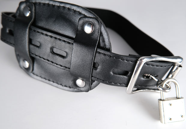 Inverted Dildo Penis Mouth Gag Lockable