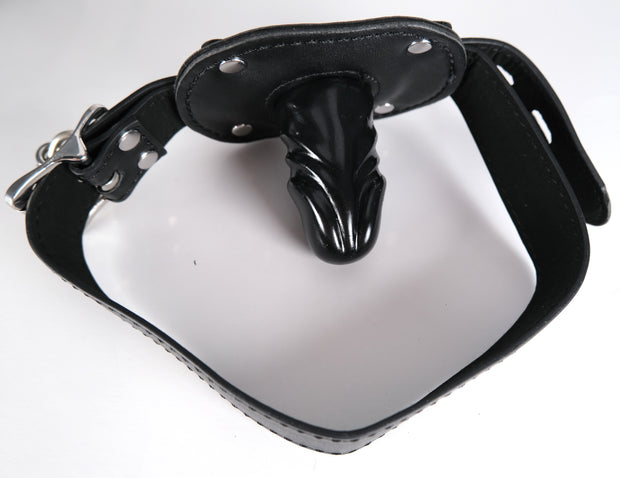 Inverted Dildo Penis Mouth Gag Lockable