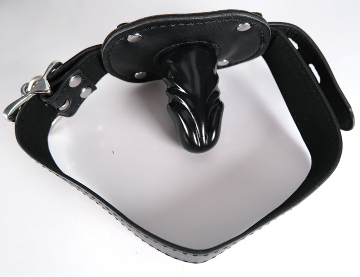 Inverted Dildo Penis Mouth Gag Lockable