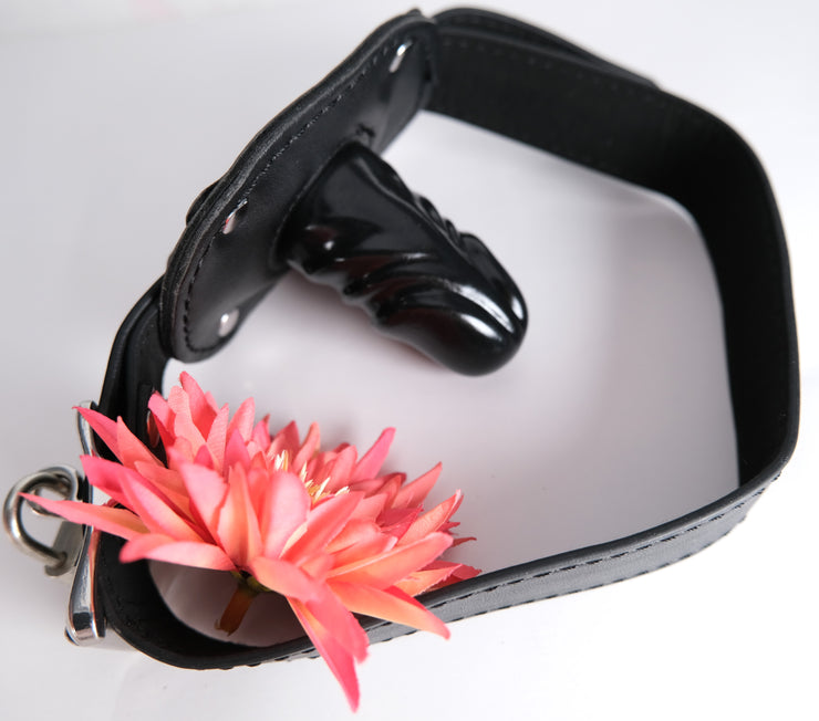 Inverted Dildo Penis Mouth Gag Lockable