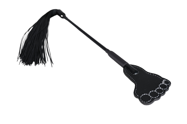 Footprint Tassel Spanking Paddle