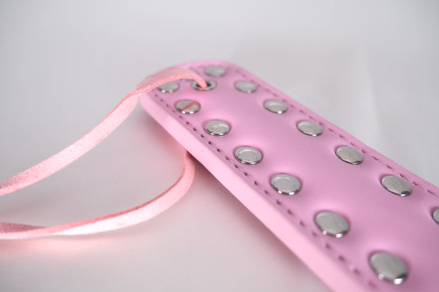 Single Heart Leather Paddle Spanking