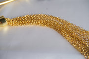 Luxurious Ostrich Feather Tickler and Metal Chain Tickler