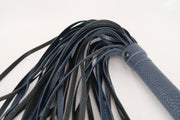 Blue Leather Flogger