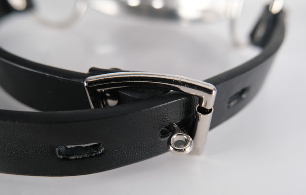 Steel Mouth Gag Tongue Depressor Lockable