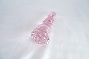 Rose Crystal Pink Anal Beads