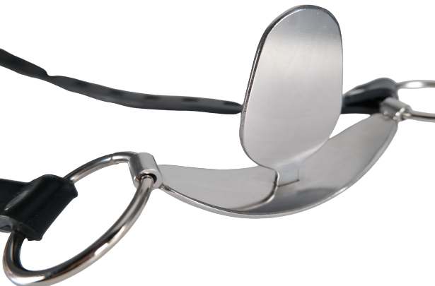 Steel Mouth Gag Tongue Depressor Lockable