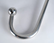 Stainless Steel Anal Hook With Black Rope