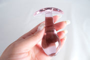 T-Pink Glass Butt Plug