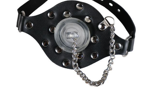 Open Mouth Gag With Transparent Cover