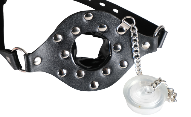 Open Mouth Gag With Transparent Cover