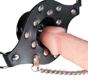 Open Mouth Gag With Transparent Cover