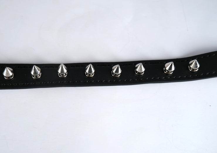 Metal Spike Studded Collar Choker Necklace