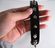Metal Spike Studded Collar Choker Necklace