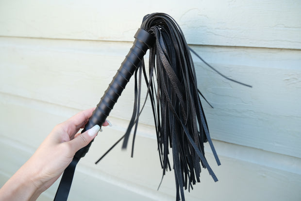 Leather Whip Flogger