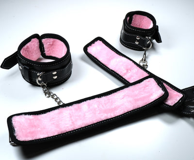 Black Pink BDSM Bondage Kit