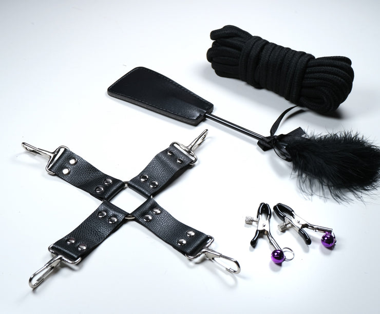 Black Pink BDSM Bondage Kit