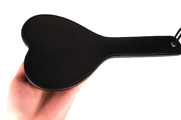 Heart Leather Paddle