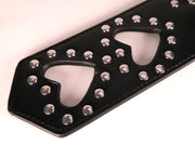 Two Heart Leather Paddle