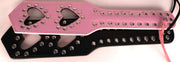 Two Heart Leather Paddle