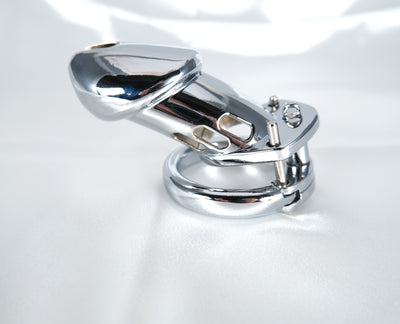 Stainless Steel Chastity Cage Device